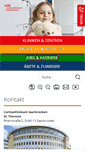 Mobile Screenshot of caritasklinikum.de